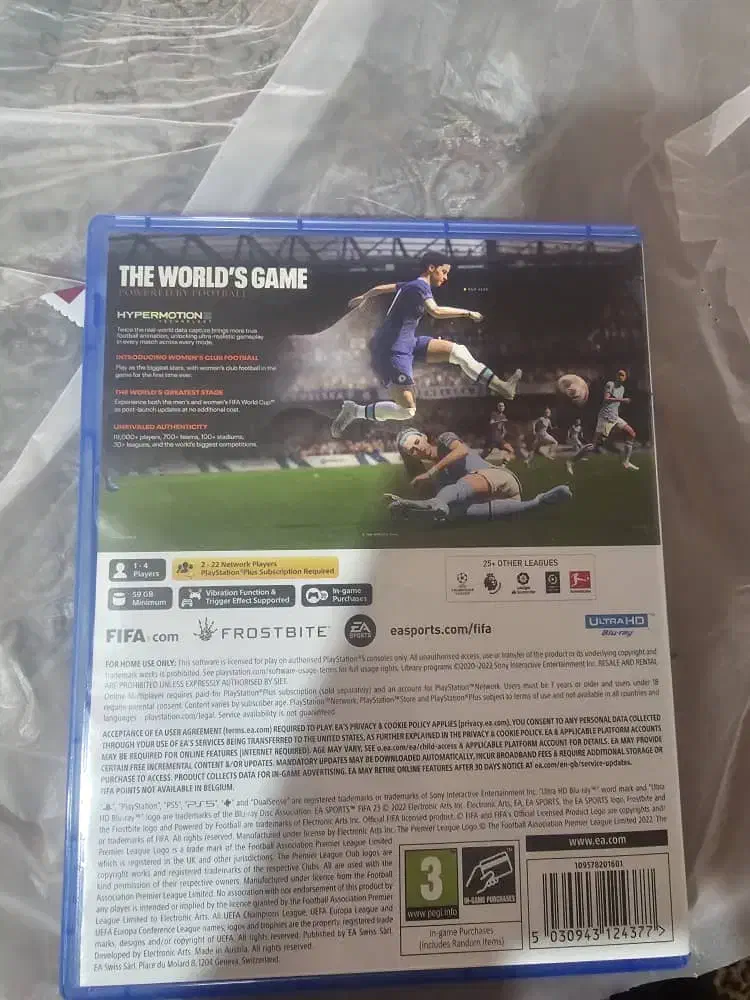 fifa23 مخصوص ps5|کنسول، بازی ویدئویی و آنلاین|بندر انزلی, انقلاب|دیوار