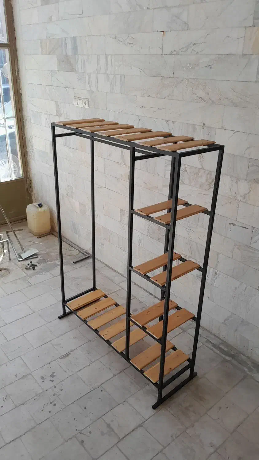 تولید انواع شلف و رگال و قفسه|کتابخانه، شلف، قفسههای دیواری|نجفآباد, شریعتی غربی|دیوار