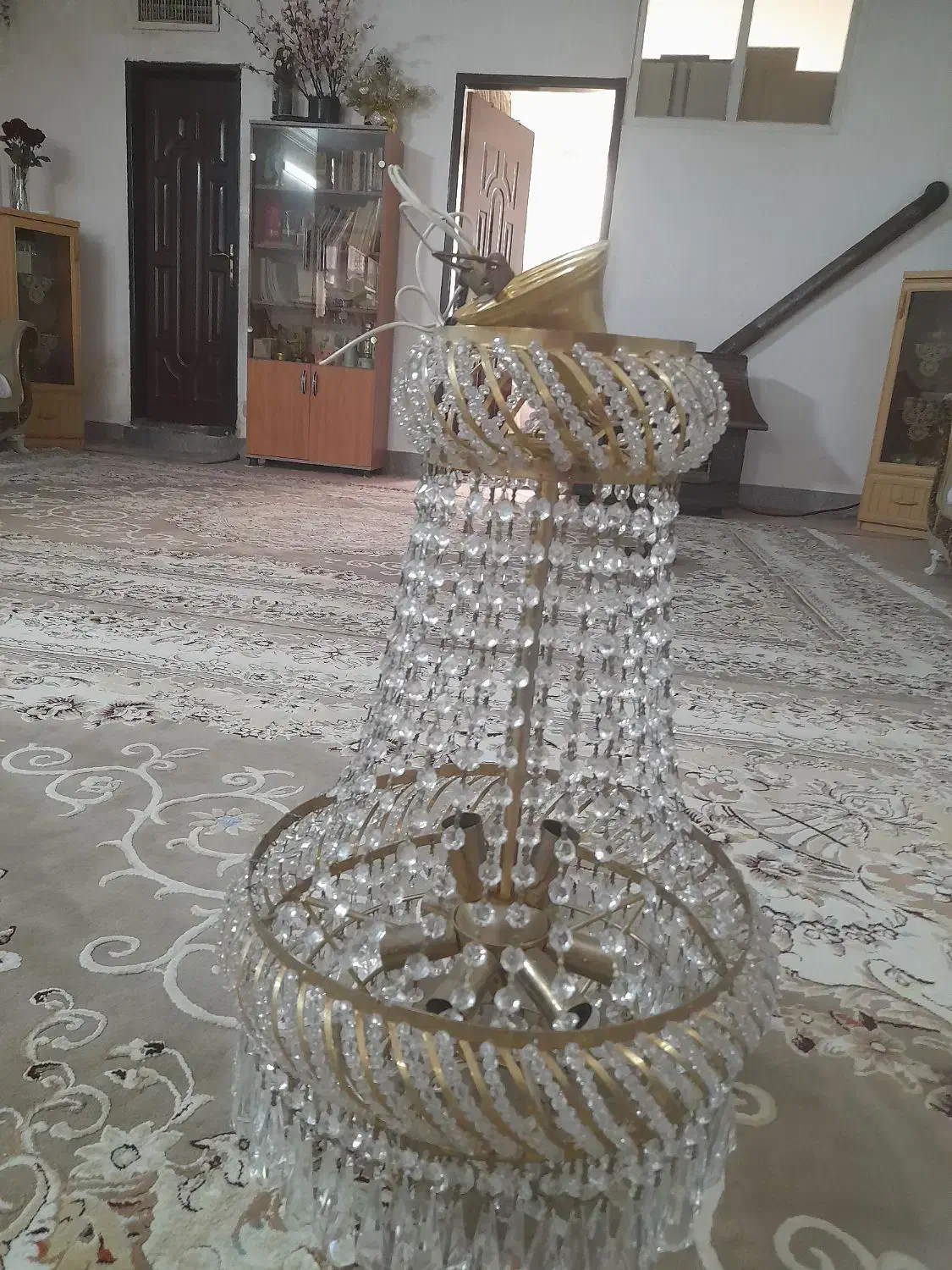 لوستر قدیمی|لوستر و چراغ آویز|مشهد, رسالت|دیوار