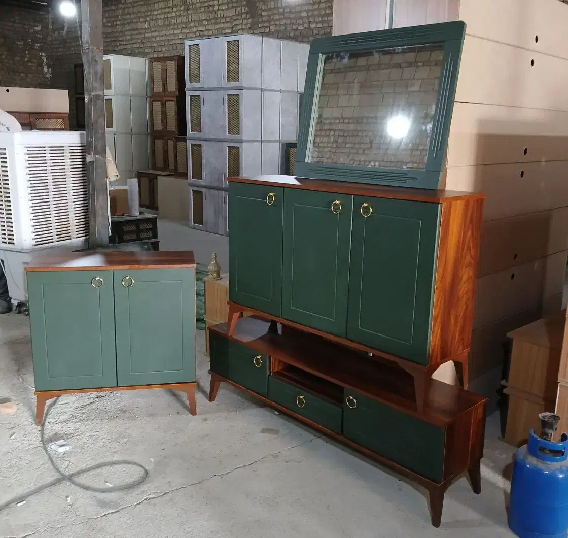 آینه کنسول میز تلویزیون جاکفشی|بوفه، ویترین، کنسول|نسیم‌شهر, |دیوار