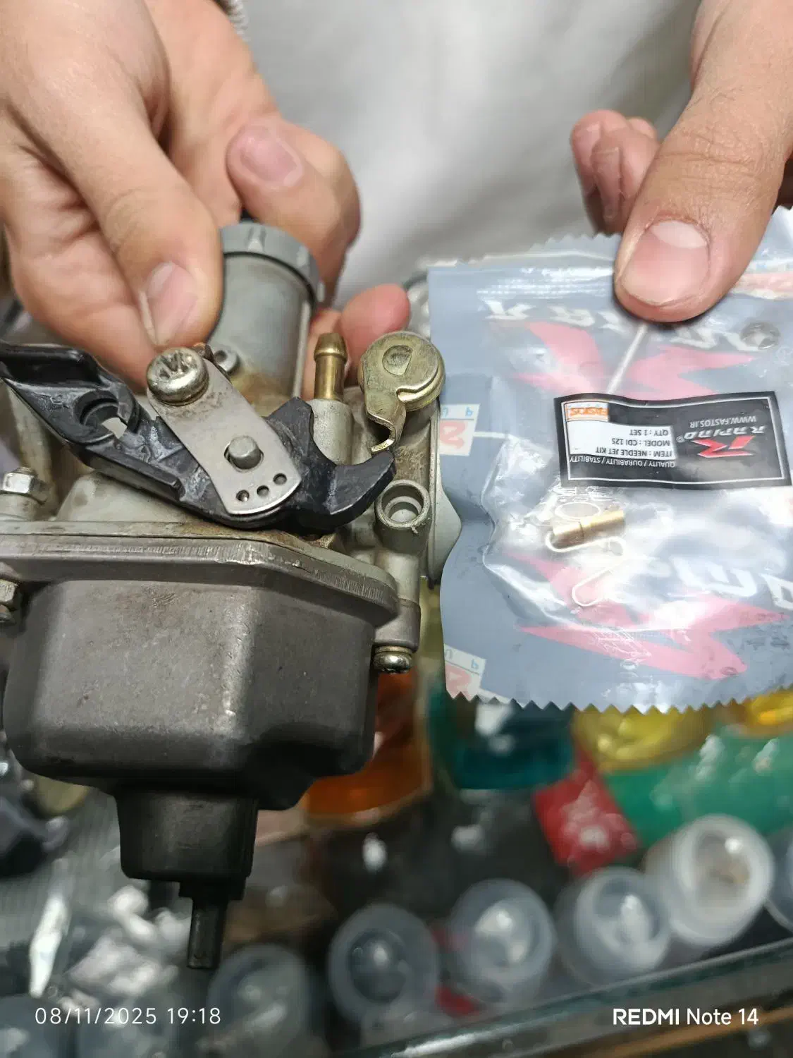 کاربورات ژاپنی موتور سیکلت ۱۲۵|قطعات یدکی و لوازم جانبی|تهران, دردشت|دیوار