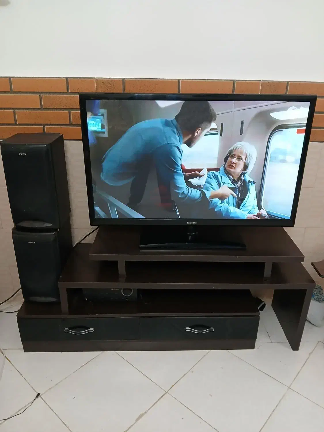 تلوزیون سامسونگ ۴۳ اینچ|تلویزیون و پروژکتور|هشتگرد, فاز ۲ مهستان|دیوار