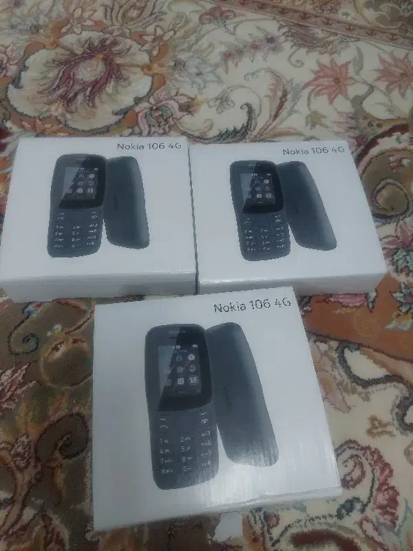 گوشی نوکیا ساده مدل 106 4Gبا ۲سیم کارته نو وآک|موبایل|میبد, |دیوار