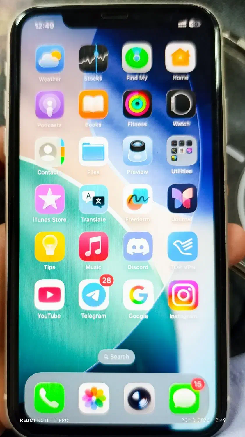 آیفون 11zaa|موبایل|نیشابور, شهرک فرهنگیان|دیوار