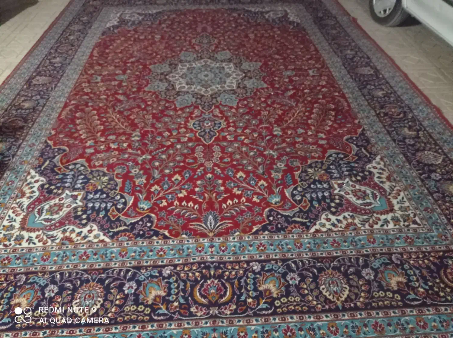 سلام فرش سالم قدیمی جنس عالی|فرش|اصفهان, ارداجی|دیوار