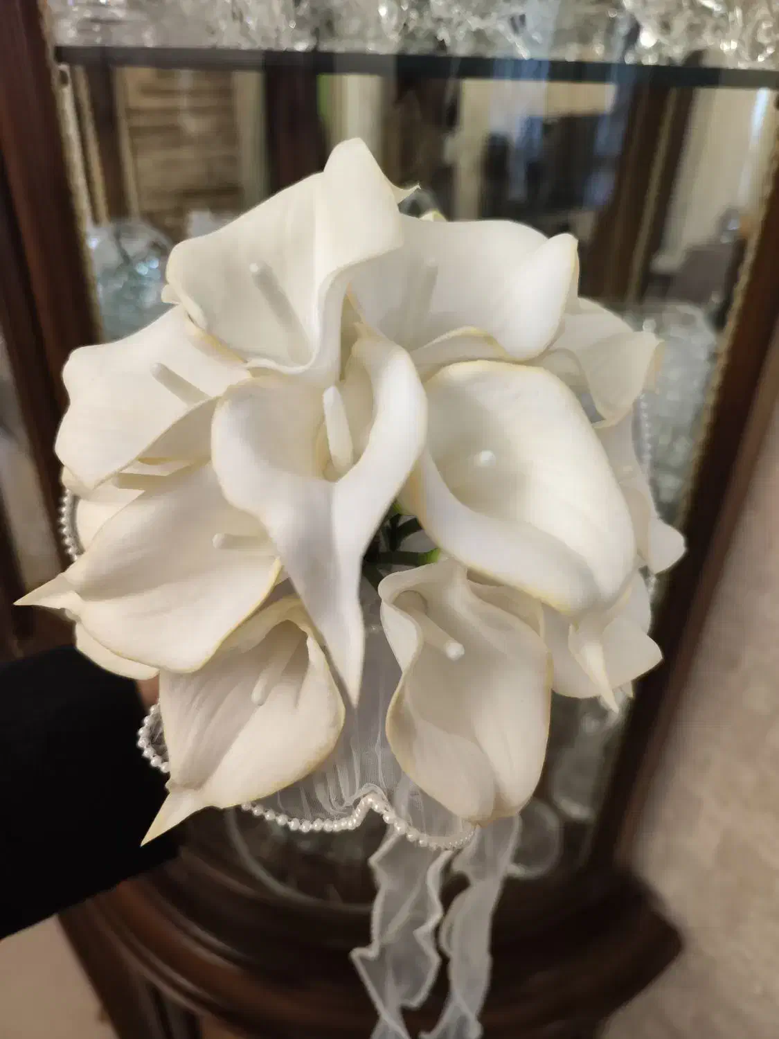 دسته گل لمسه خارجی عروس، دسته گل عروس|گل مصنوعی|تهران, ازگل|دیوار