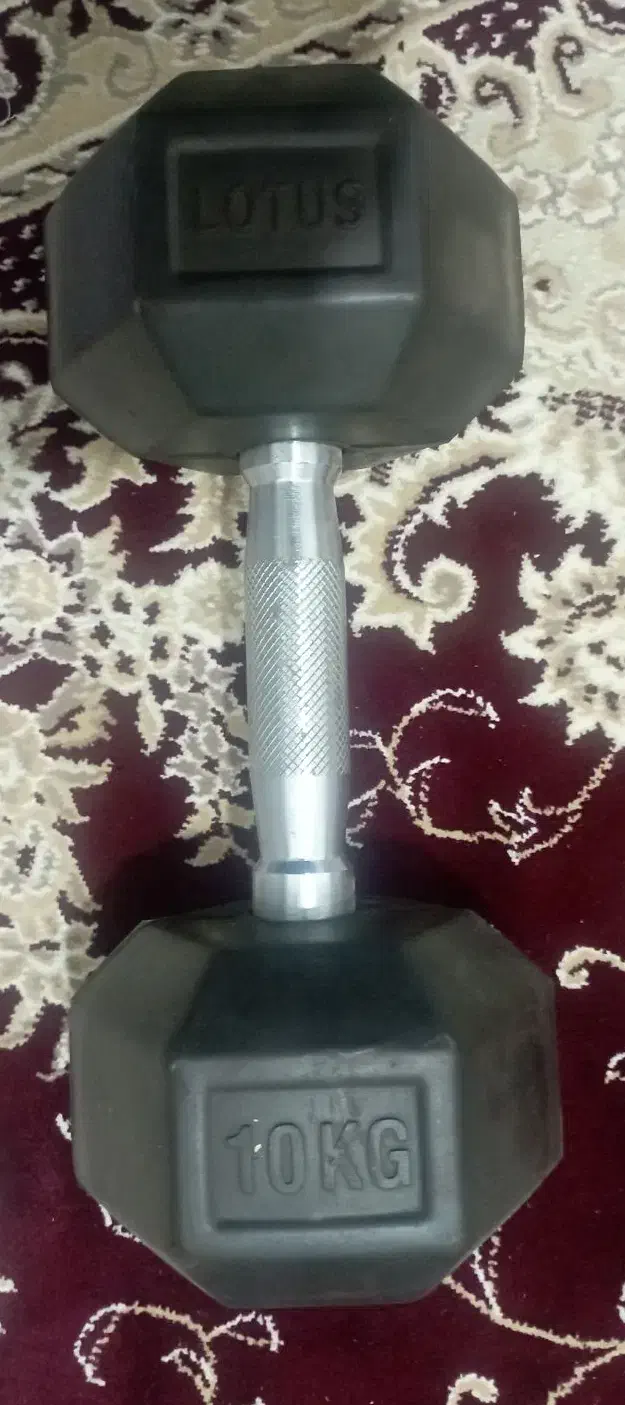 دمبل جفت 10 کیلویی|تجهیزات ورزشی|خوشاب, |دیوار