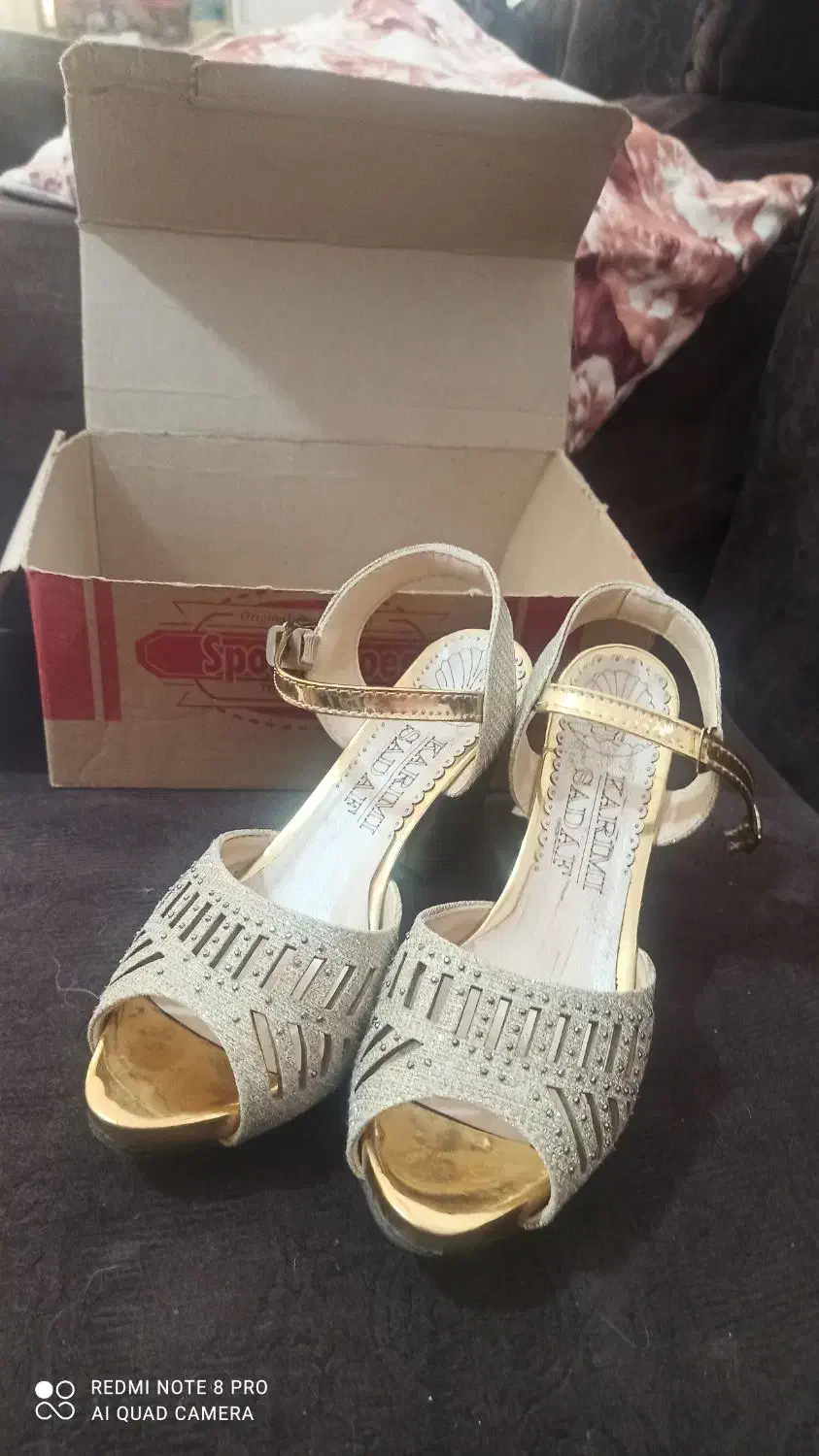 کفش مجلسی زنانه سایز ۳۷|کیف، کفش، کمربند|شیراز, شهرک سعدی|دیوار