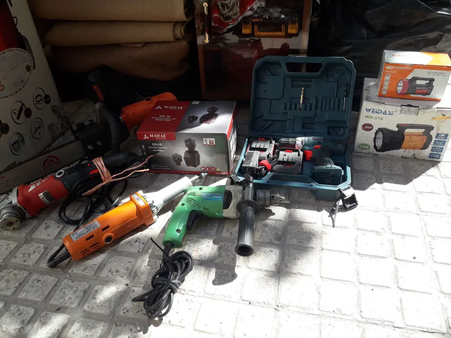 ابزارآلات برقی دستی شارژی|ابزارآلات|قزوین, |دیوار