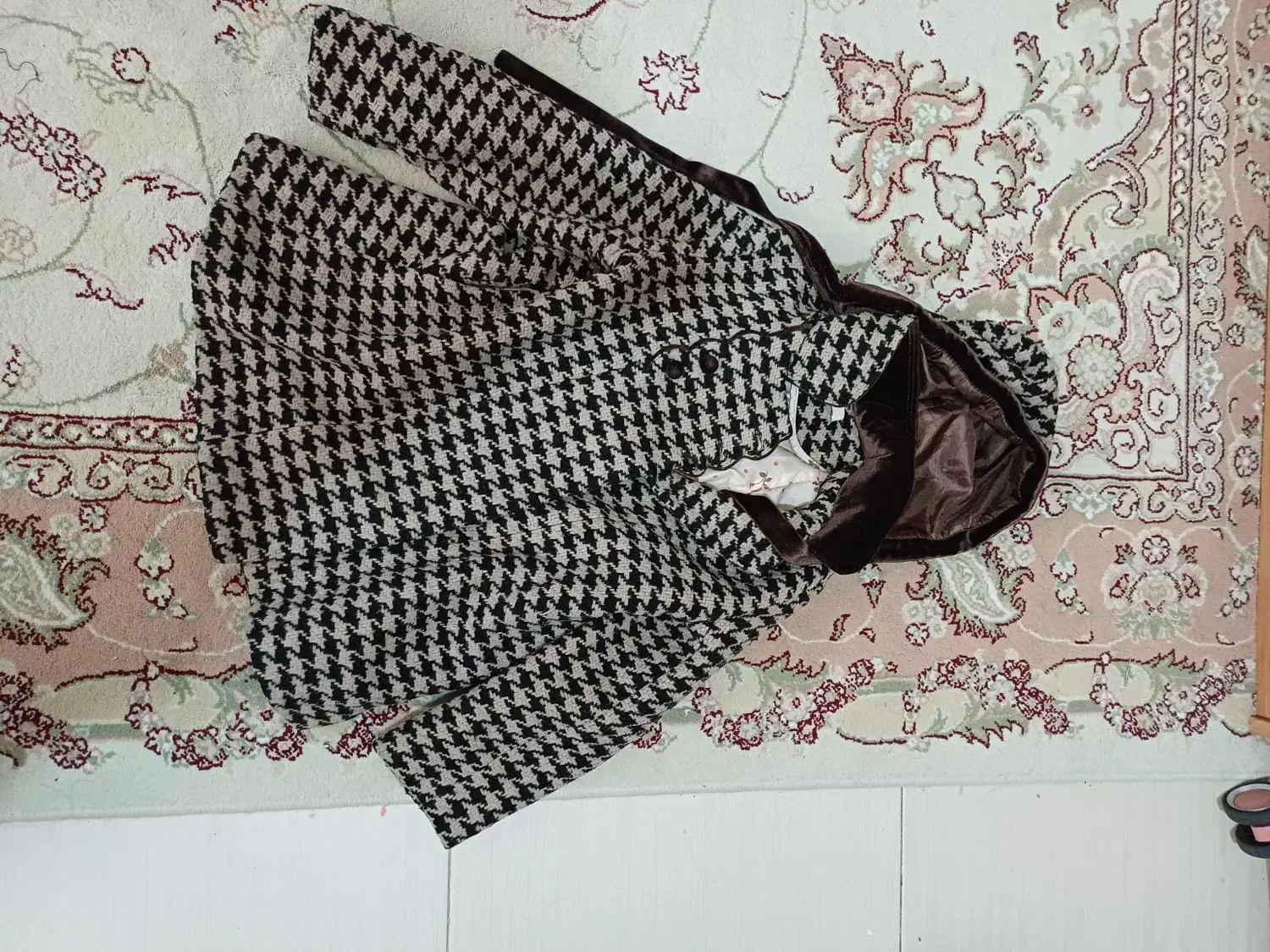 پالتو و سر همی خارجی دخترانه|کفش و لباس بچه|خرمآباد, |دیوار