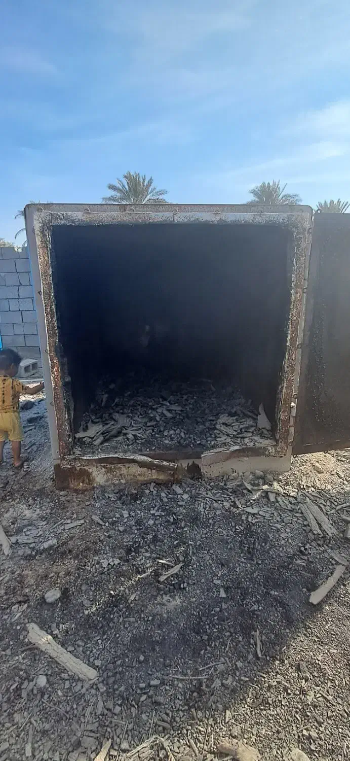 کوره زغال دو تنی  مجهز به دود سوز|ماشین‌آلات صنعتی|میناب, |دیوار