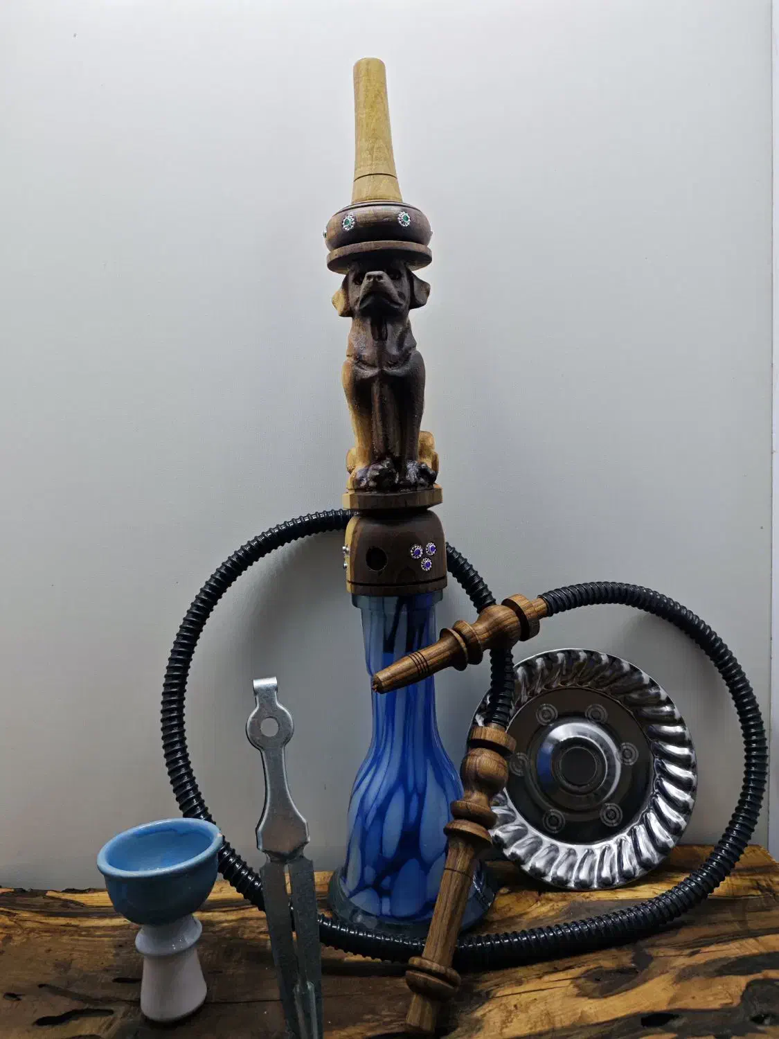 قلیان چوبی|صنایع دستی و سایر لوازم تزئینی|ری, ملک‌آباد|دیوار