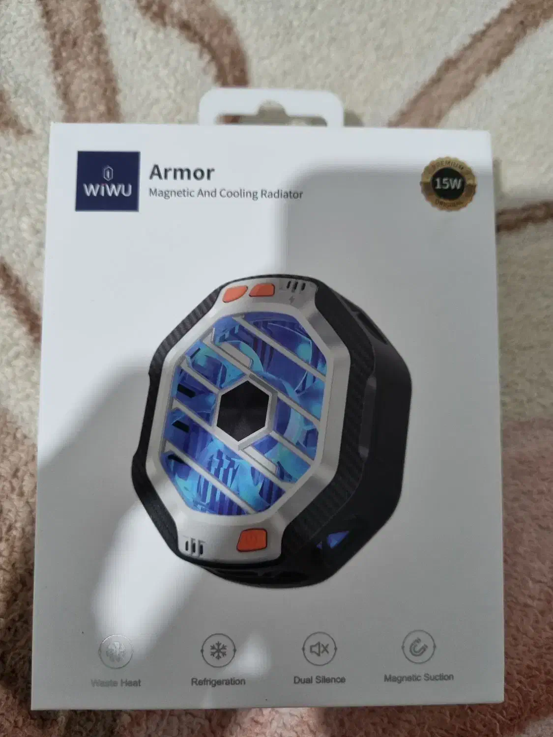 فن خنک کننده گوشی wiwu مگ سیف وایرلس شارژ دار|لوازم جانبی موبایل و تبلت|اردبیل, |دیوار