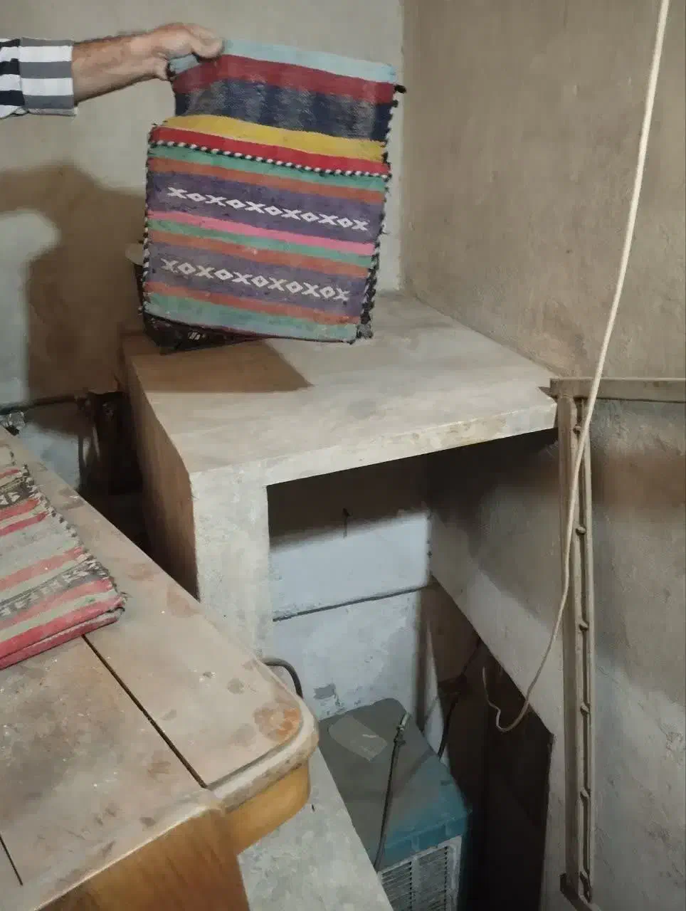 خورجین|گلیم، جاجیم، گبه|قم, شاه ابراهیم|دیوار