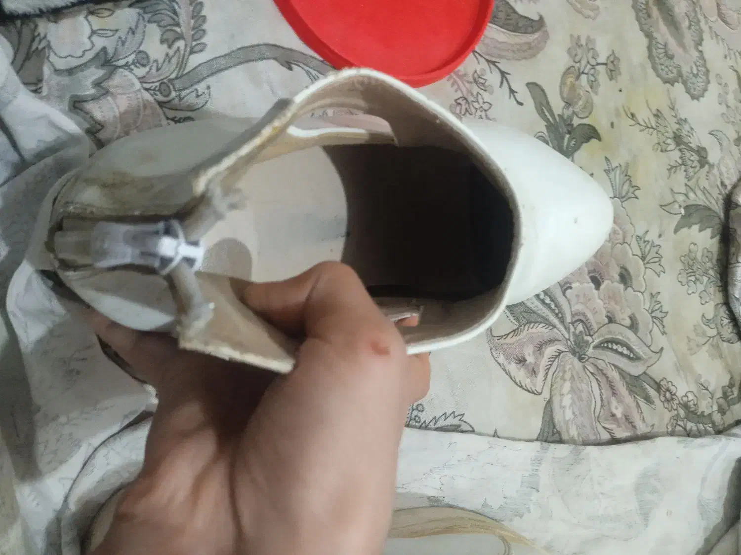 کفش سفید زیبا|کیف، کفش، کمربند|سقز, |دیوار