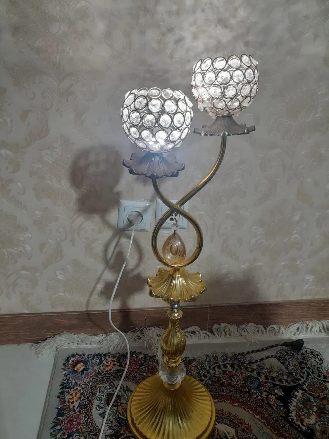 اباژور|چراغ خواب و آباژور|بومهن, |دیوار