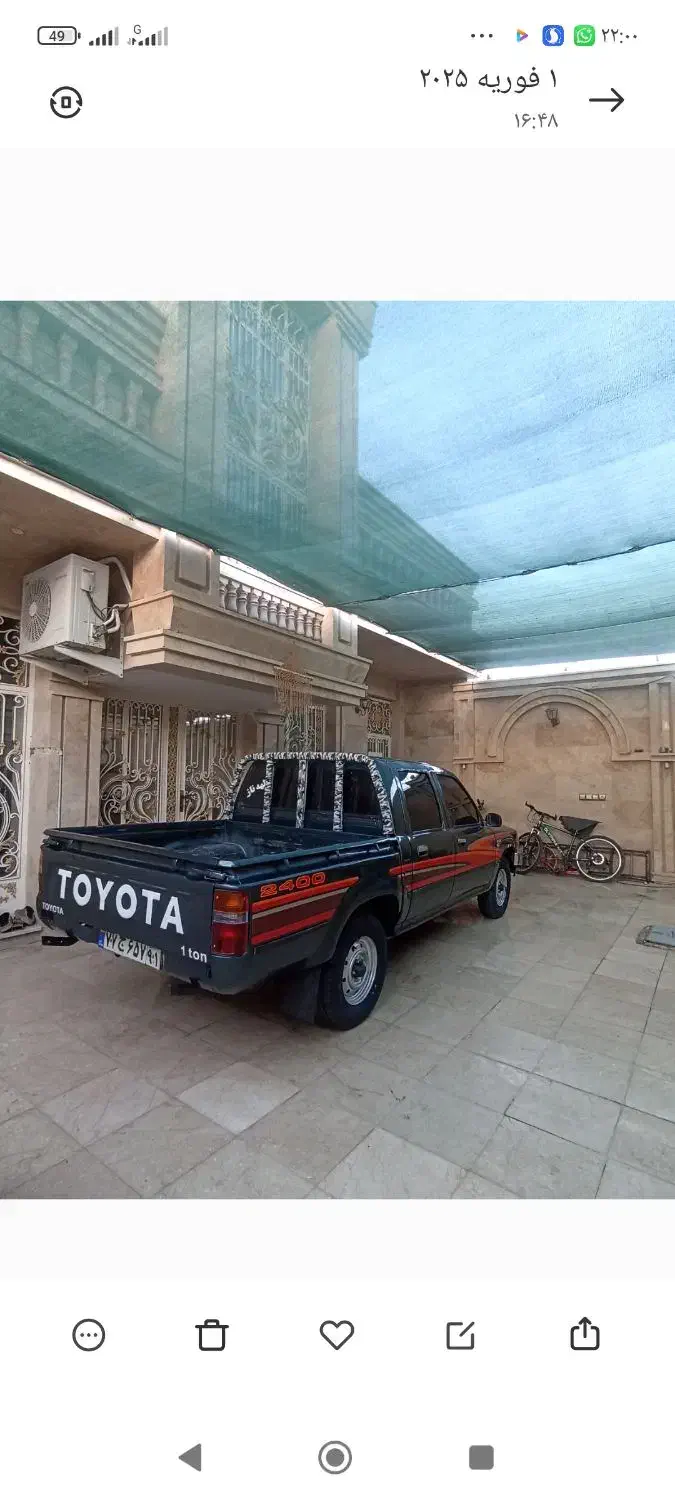 تویوتا دوکابین|خودرو سواری و وانت|زاهدان, |دیوار