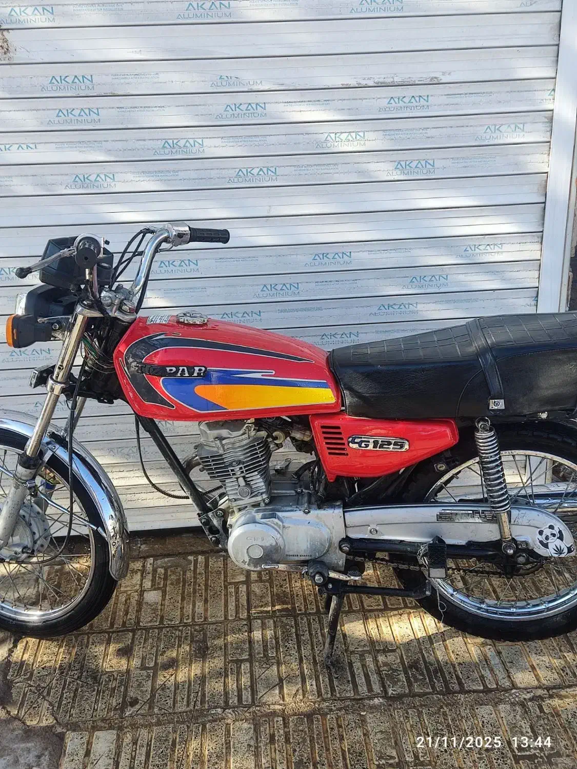 موتور 125شهاب تندر پلاک|موتورسیکلت|ابهر, |دیوار