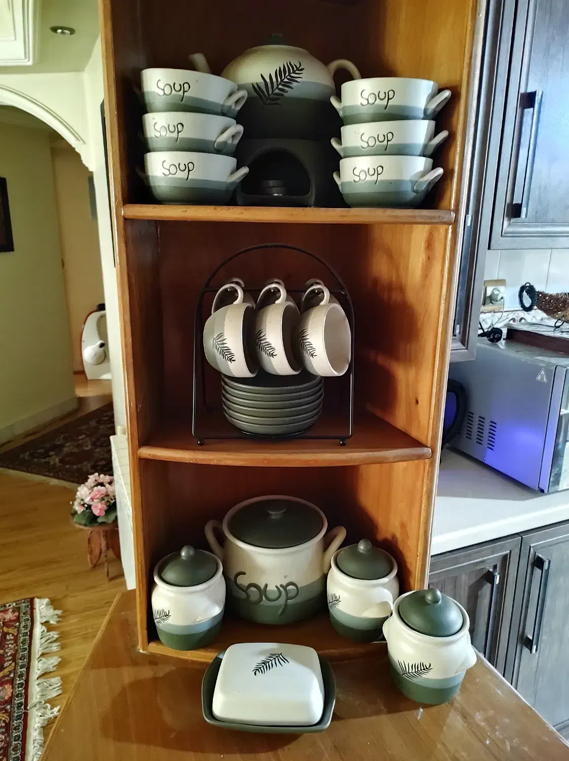 سرویس غذاخوری و صبحانه خوری|ظروف سرو و پذیرایی|شیراز, معالی‌آباد|دیوار