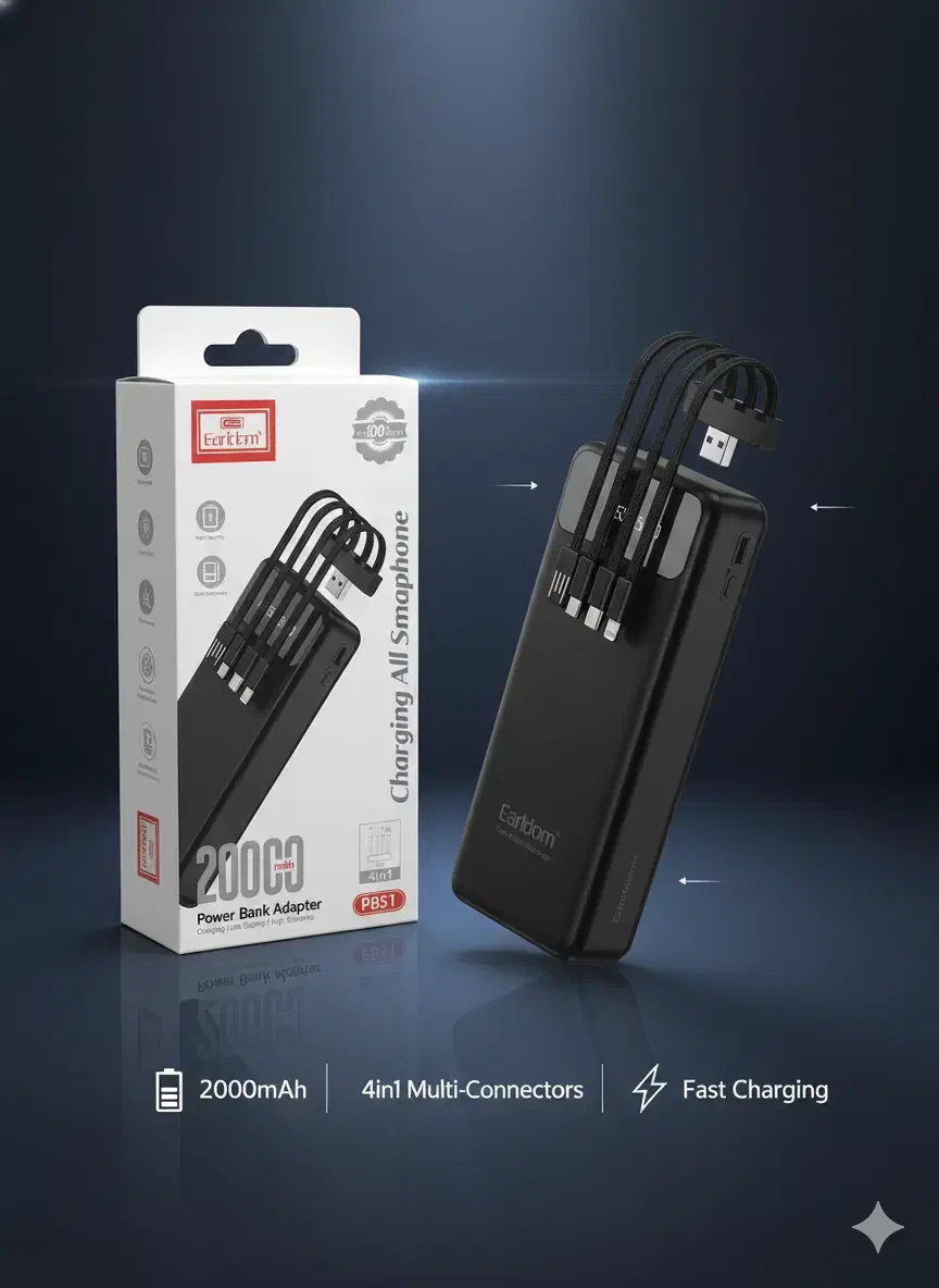 پاوربانک Earldom PB51 (20000mAh)|لوازم جانبی موبایل و تبلت|یزد, |دیوار