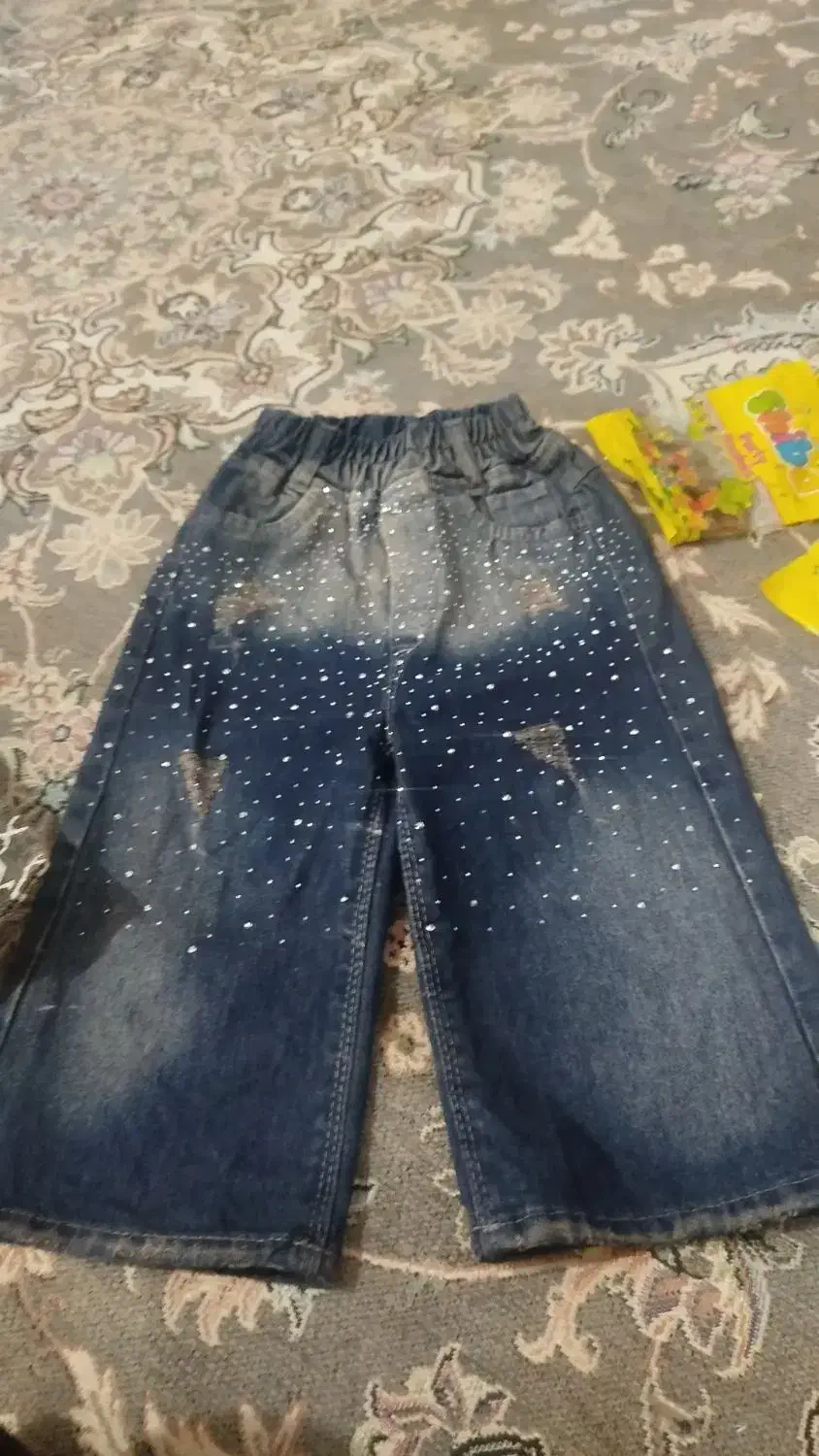 شلواربگ نگین دار بچگانه|کفش و لباس بچه|اصفهان, شهرک امام خمینی|دیوار