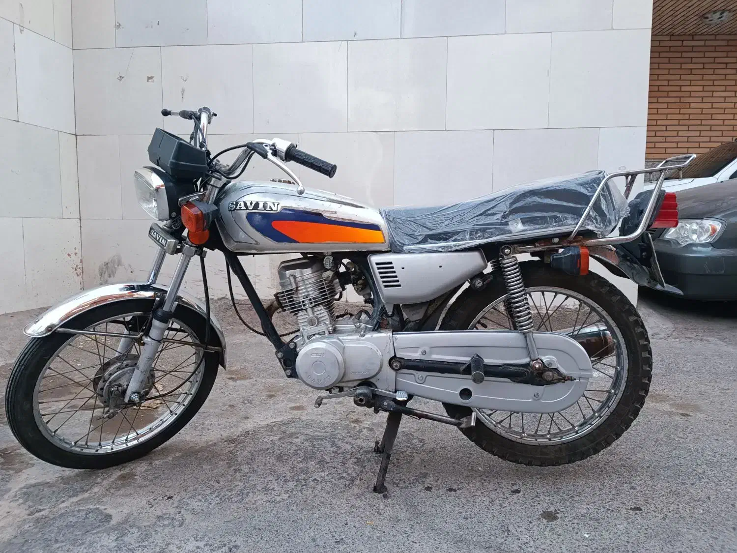 هندا مدل۸۴پلاک ملی ساوین|موتورسیکلت|قم, چهار مردان|دیوار