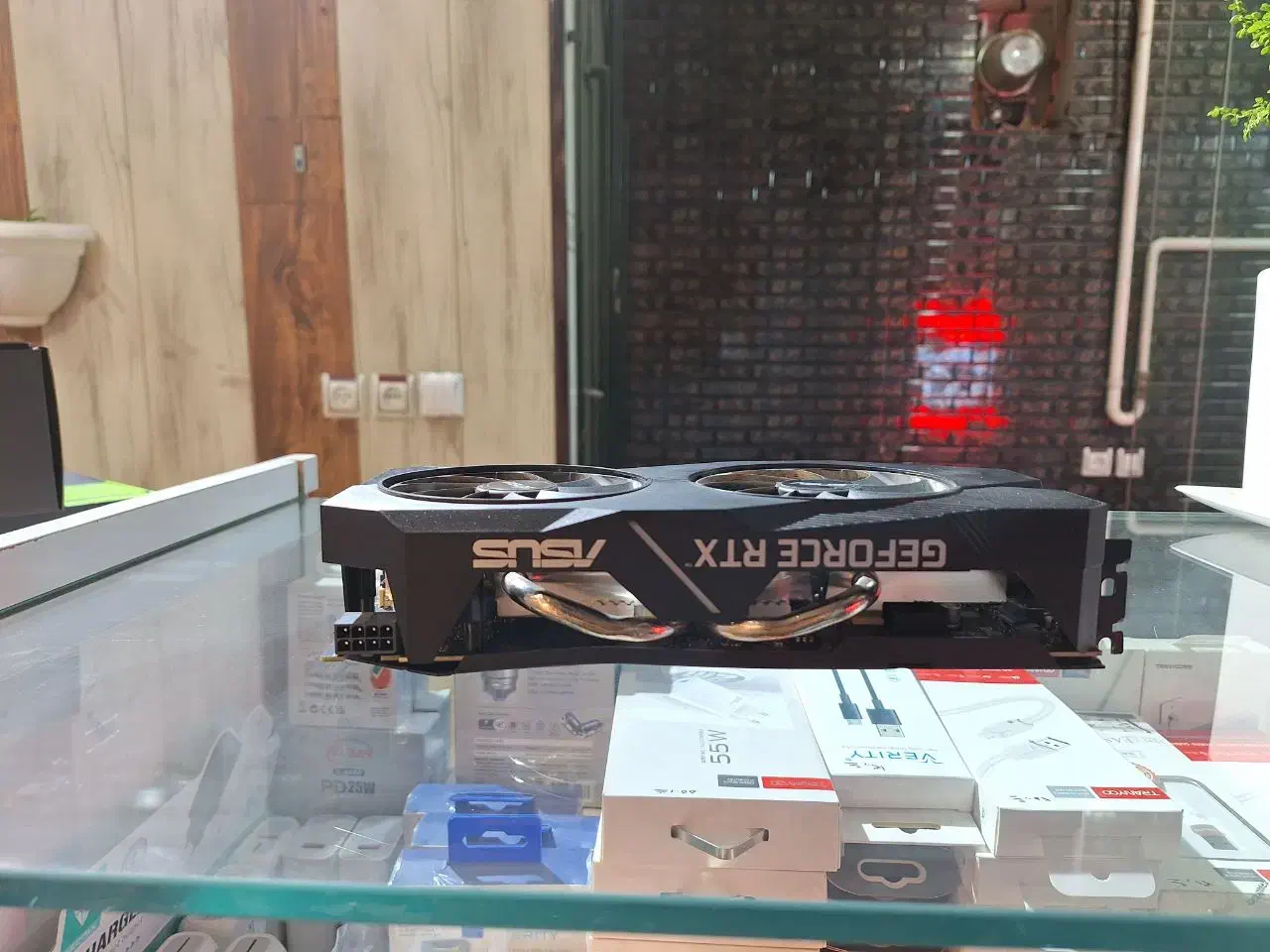 کارت گرافیک ASUS RTX 2060 استوک سالم|قطعات و لوازم جانبی رایانه|خمینیشهر, |دیوار
