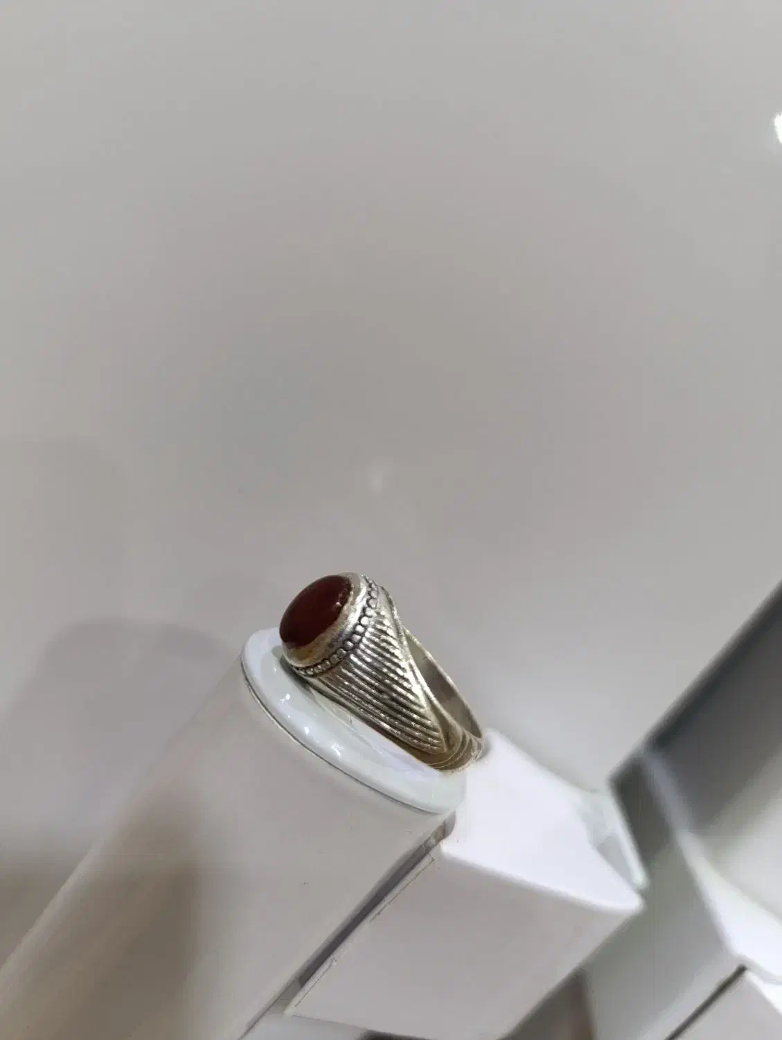 انگشتر نقره عقیق یمنی|جواهرات|ایلام, |دیوار