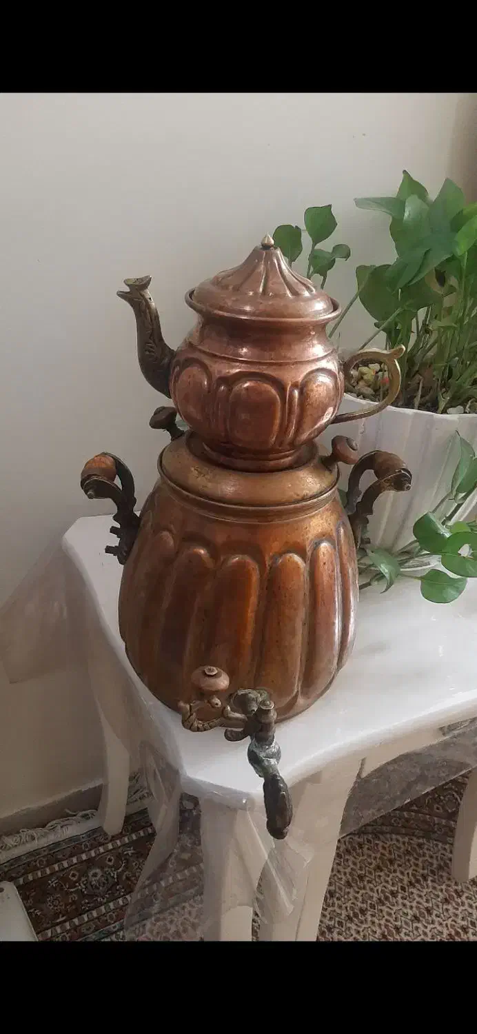 سه تا سماور برقی،مسی و گازی|سماور، چایساز، قهوهساز|قدس, شهرقدس|دیوار