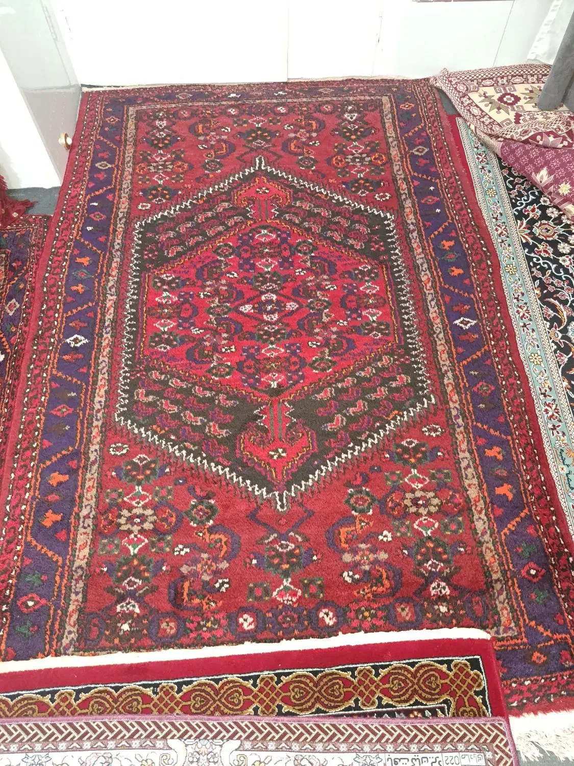 فرش دستبافت قدیمی|فرش|قزوین, |دیوار