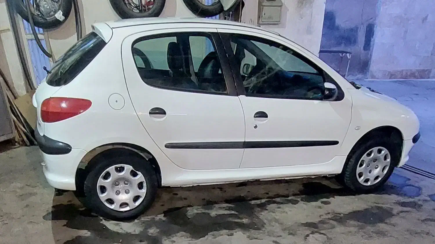 ۲۰۶ سفید کم کارکرد|خودرو سواری و وانت|اردبیل, |دیوار