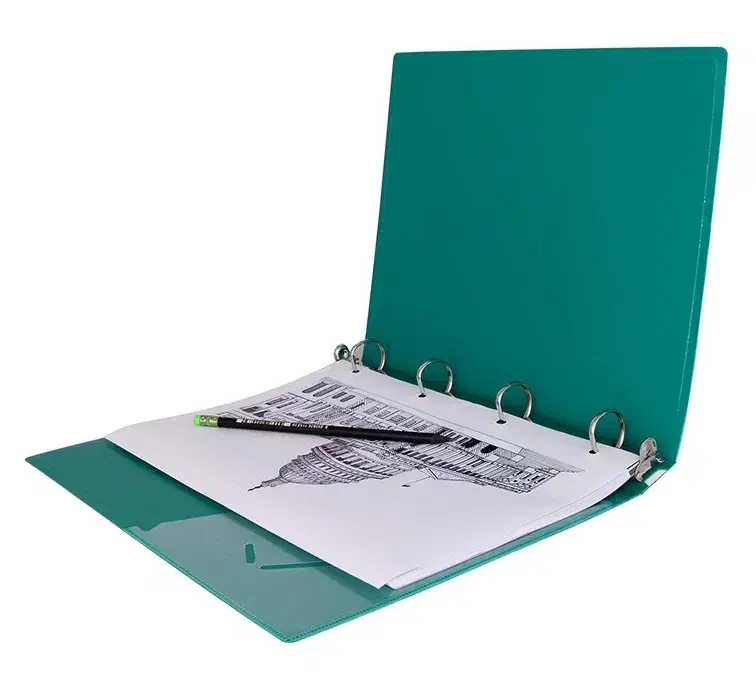 کلاسور ۴ حلقه پاپکو|لوازم التحریر|ساری, |دیوار