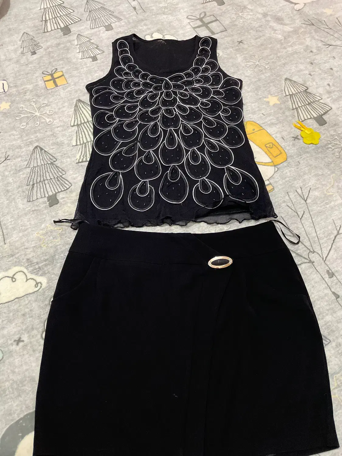 تاپ دامن مجلسی شیک نونو|لباس|فولادشهر, مسکن مهر فولادشهر|دیوار