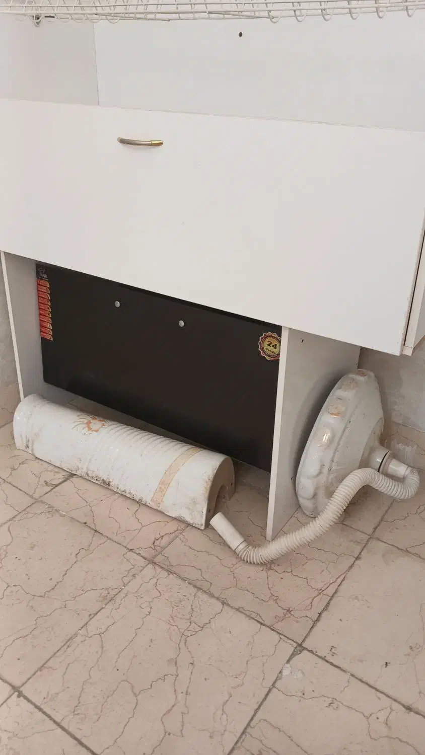 کابینت ظرف شویی وهود گاز +روشویی|آبچکان و نظمدهنده ظروف|ارومیه, |دیوار