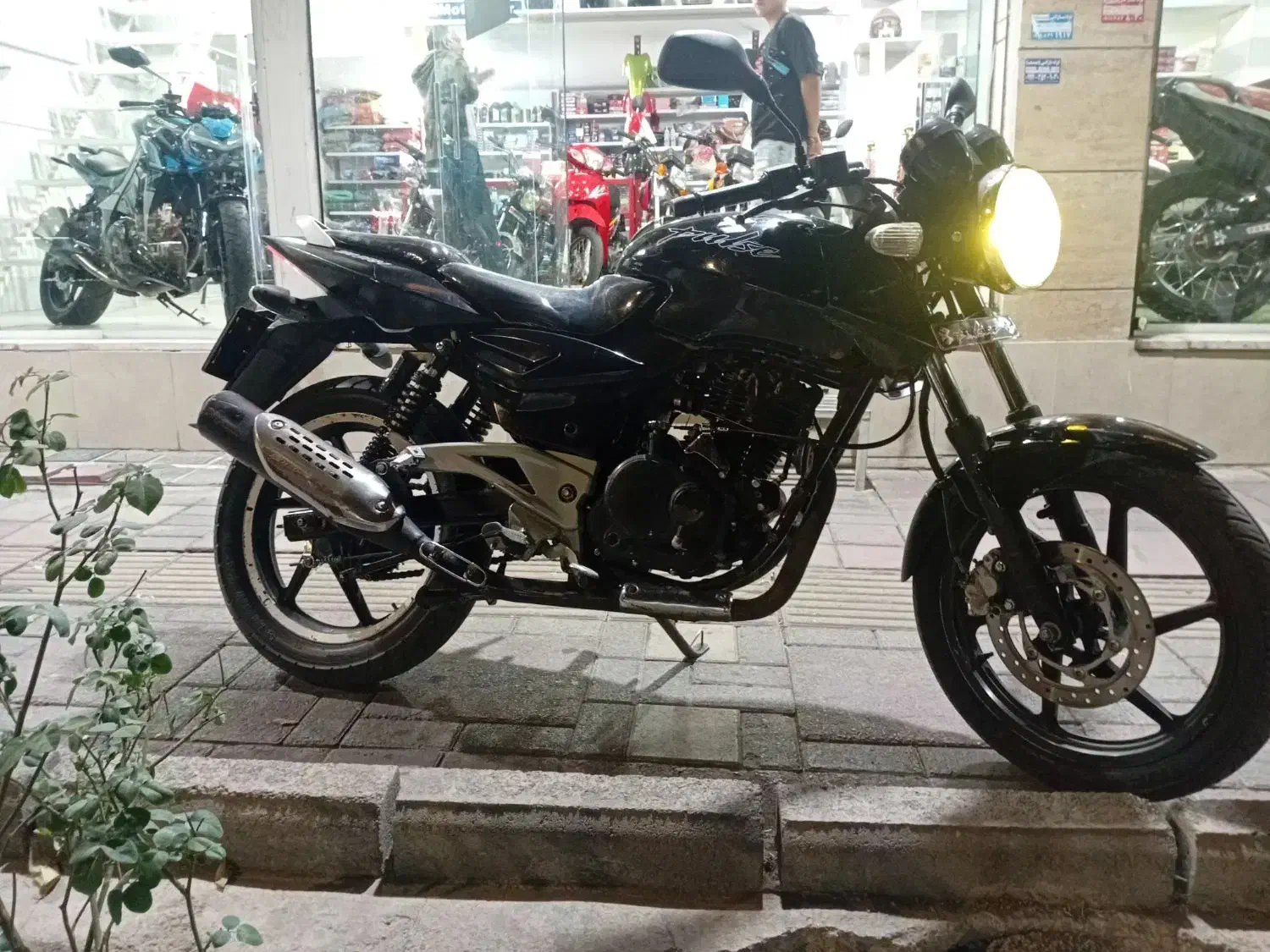 پالس ۱۸۰ مزایده ای|موتورسیکلت|محمدیه-قزوین, |دیوار