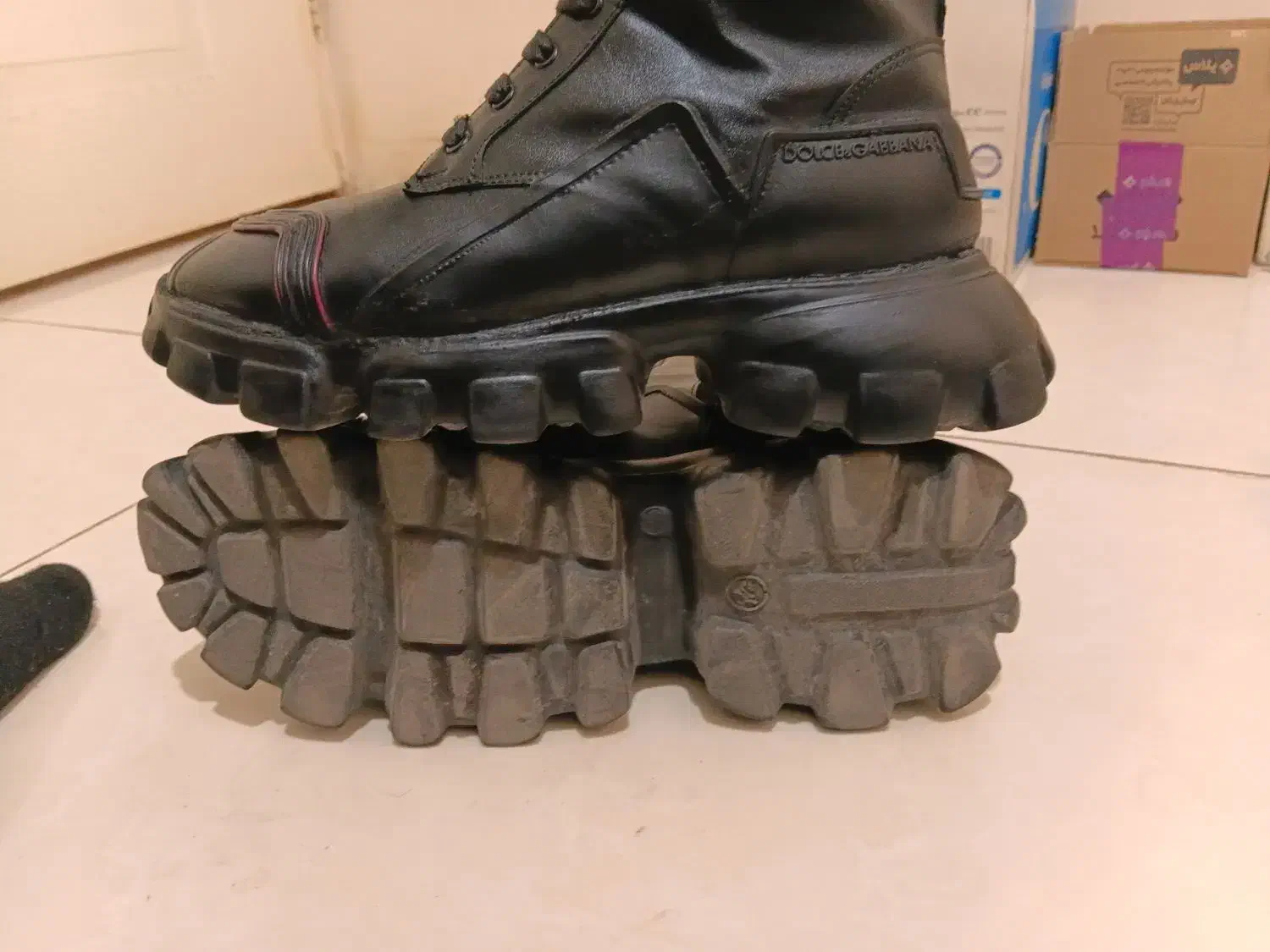 پوتین نیم پوت مردانه محکم نرم و جنگی سایز ۴۱ و ۴۲|کیف، کفش، کمربند|تهران, سبلان (لشگر)|دیوار