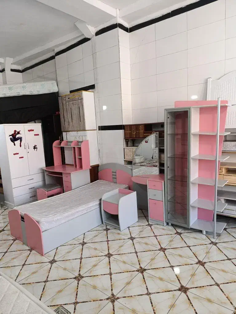 فروش شیش تیکه سرویس خواب جوان|تخت و سرویس خواب|سردشت, |دیوار