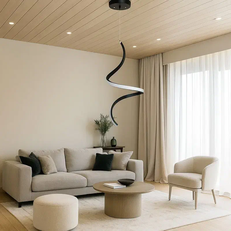 لوستر آویز شاهان تک مدل spiral با قیمت 890000 توما|لوستر و چراغ آویز|تهران, سعادتآباد|دیوار