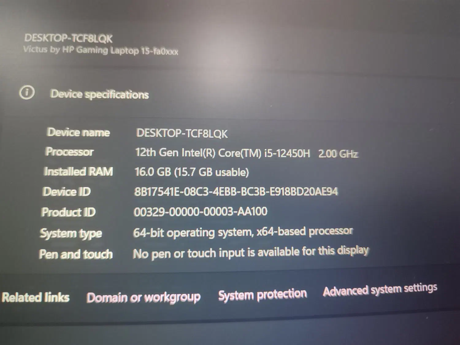 لپ تاپ ویکتوس hp|رایانه همراه|قم, حنیف نژاد|دیوار