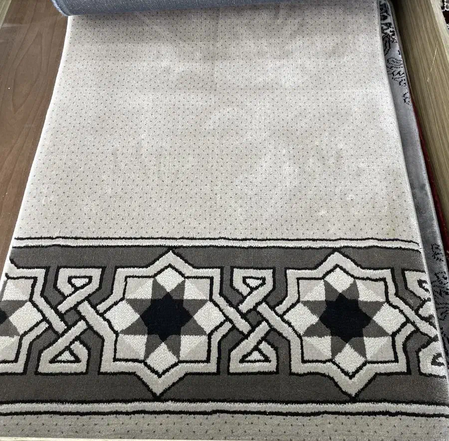 فرش سجاده نقره ای مسجدی طرح کمالات عربی|فرش|تهران, زیبادشت|دیوار