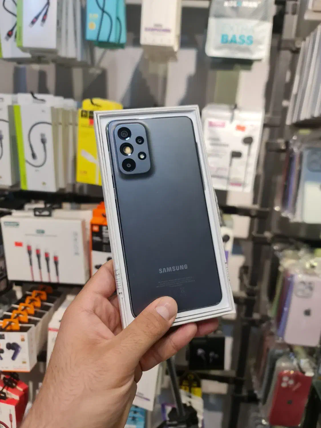 samsung a73 256gig ram 8 5g در حد|موبایل|قزوین, |دیوار