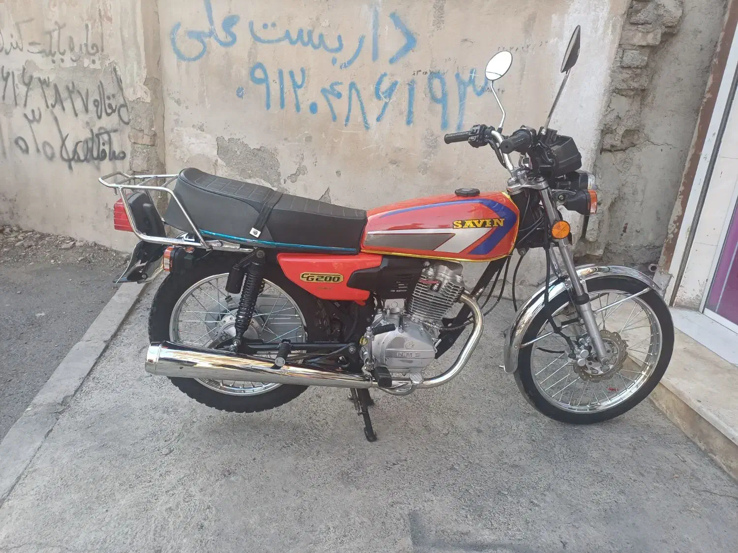 هندا ۲۰۰|موتورسیکلت|مشکین‌دشت, |دیوار