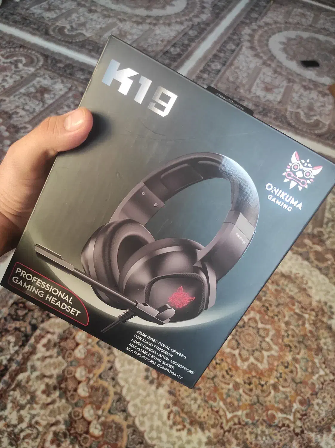 هدفون گیمینگ اونیکوما K19 professional|کنسول، بازی ویدئویی و آنلاین|کرمانشاه, |دیوار