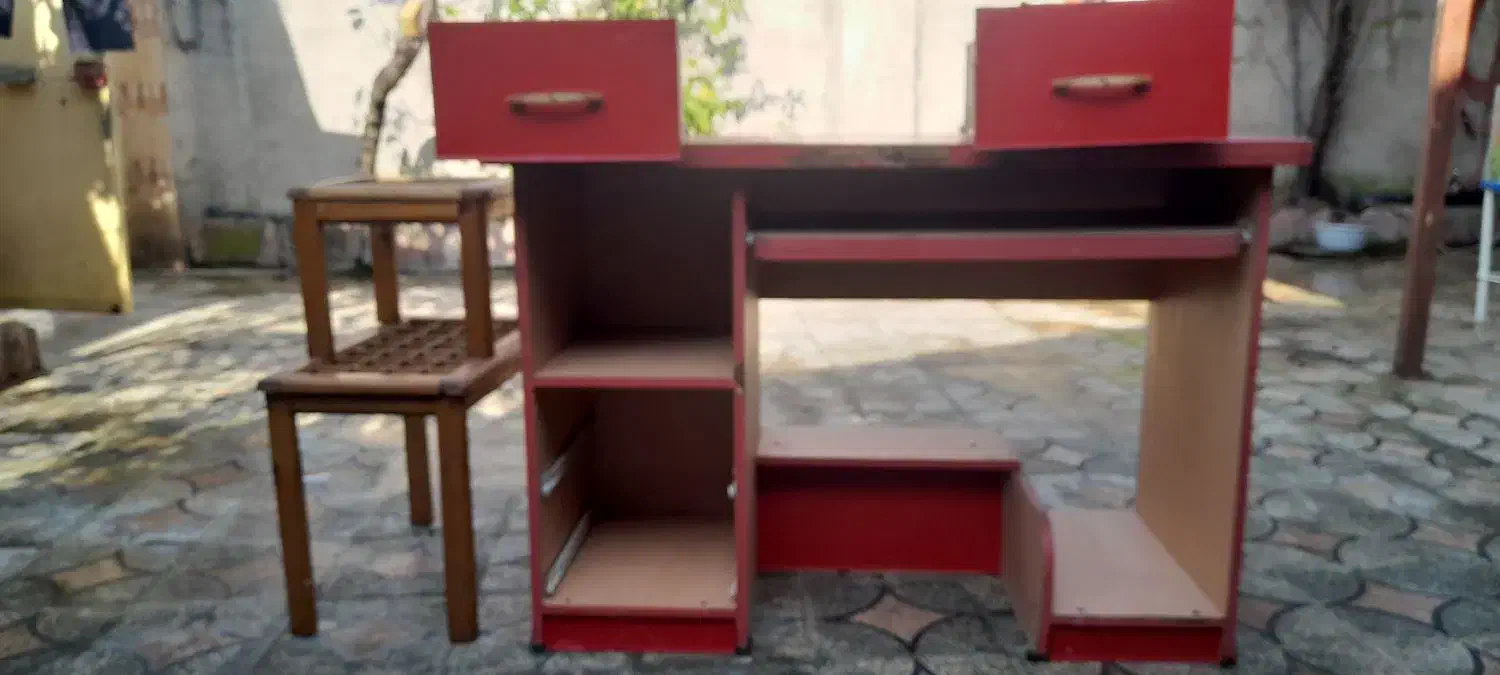 میز کامپیوتر|میز تحریر و کامپیوتر|شفت, |دیوار