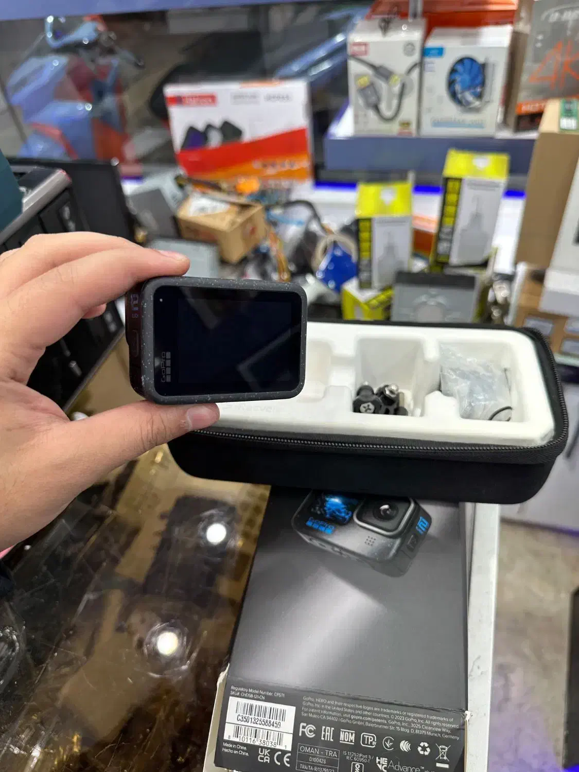 gopro 12 hero black به همراه کیت لوازم|دوربین عکاسی و فیلم‌برداری|فردیس, شهرک هفده شهریور|دیوار