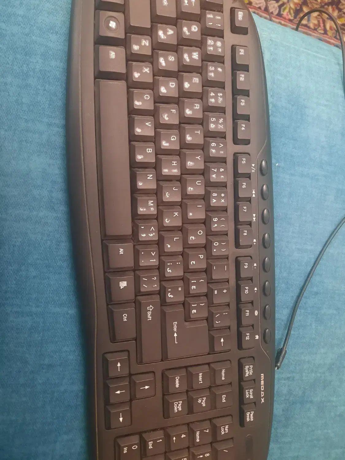 کیبورد استفاده نشده سالهاست توی انباری هست|قطعات و لوازم جانبی رایانه|تهران, درختی|دیوار