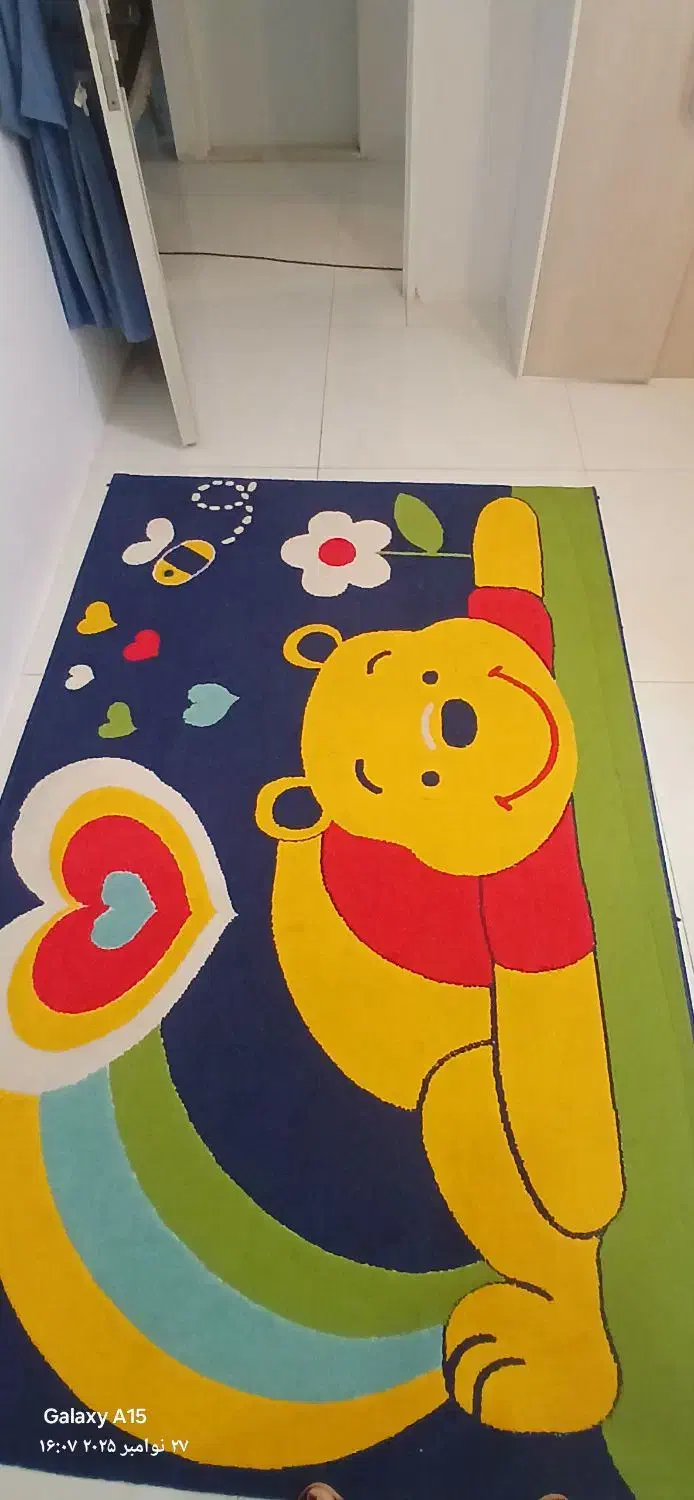 گلیم فرش اتاق کودک|گلیم، جاجیم، گبه|اندیشه, شهرک مریم|دیوار