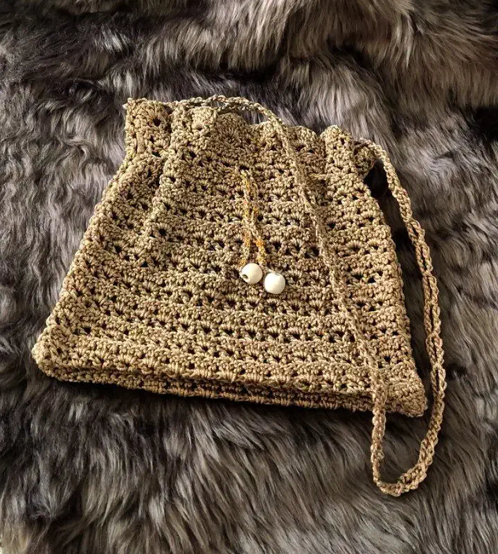 کیف بافتنی قلاب بافی|کیف، کفش، کمربند|اراک, |دیوار