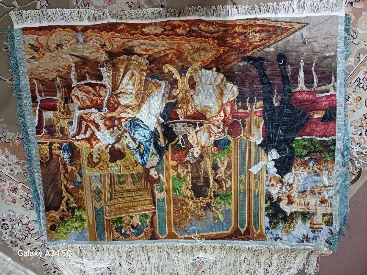 تابلو فرش دست بافت|تابلو فرش|رشت, نظری|دیوار