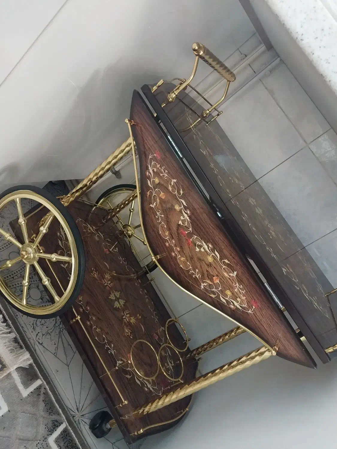 میزبار چوبی|صنایع دستی و سایر لوازم تزئینی|تاکستان, |دیوار